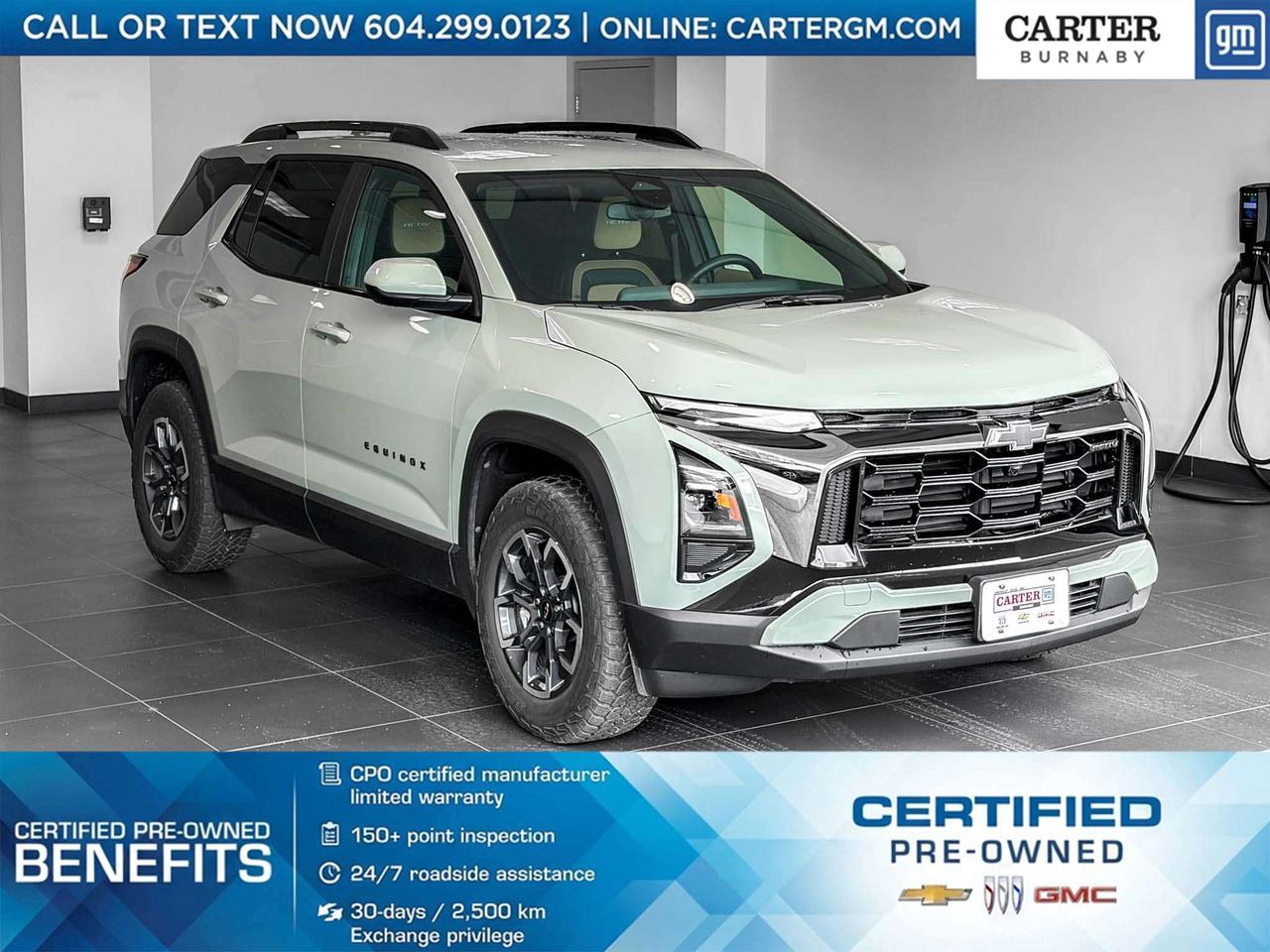 Used 2025 Chevrolet Equinox | 1.5L TURBO ENGINE/POWER SEAT/POWER LIFTGATE for sale in Burnaby, BC