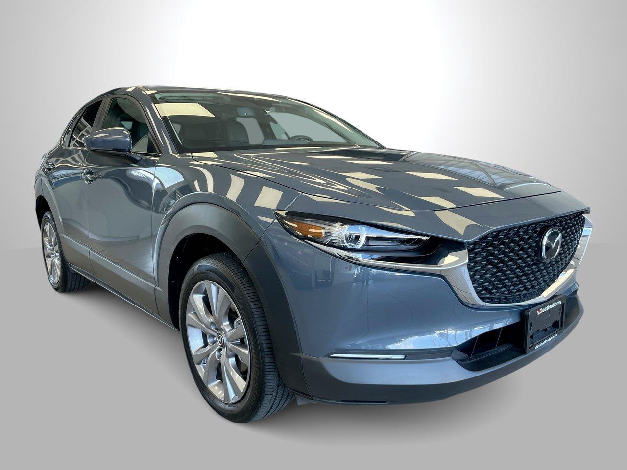 <em>2023 Mazda CX30 GS | Luxury Package&nbsp;</em>

<em>.</em>

<em>The 2023 Mazda CX-30 is a versatile and stylish compact crossover SUV that blends sleek design with impressive performance. With its bold grille, expressive headlights, and sculpted body lines, the CX-30 stands out on the road. Inside, the cabin offers a refined and comfortable environment with premium materials and advanced technology features. The CX-30 is powered by a responsive engine that delivers a smooth and engaging driving experience, while Mazdas innovative Skyactiv-Vehicle Architecture ensures excellent handling and stability. With its combination of style, performance, and practicality, the 2023 Mazda CX-30 is a compelling choice in the compact SUV segment.</em>

<em>.</em>

<strong>Best Price First! </strong>

<strong>.</strong>

<strong>At Destination Mazda, we believe in transparency and simplicity when it comes to buying a used vehicle.</strong>

<strong>.</strong>

<strong>No Haggling, No Guesswork! </strong>

<strong>.</strong>

<strong>Say goodbye to the stress of negotiations. Our absolute best price is prominently displayed on every used vehicle, eliminating the need for haggling. Weve done the market research for you, setting our prices based on the current market & condition of the vehicle, ensuring you get the most competitive deal possible.</strong>

<strong>.</strong>

<strong>Why Choose Destination Mazda</strong>

<strong>1. Best Price First</strong>

<strong>2. No Hidden Fees ($895 Doc Fee)</strong>

<strong>3. Market Pricing Analysis for Transparency</strong>

<strong>4. 153-Point Safety Inspection</strong>



<strong>Discover the Difference at Destination Mazda</strong>

<strong>1595 Boundary Road, Vancouver BC</strong>

<strong>604-294-4299</strong>

<strong>VSA#: 31160</strong>