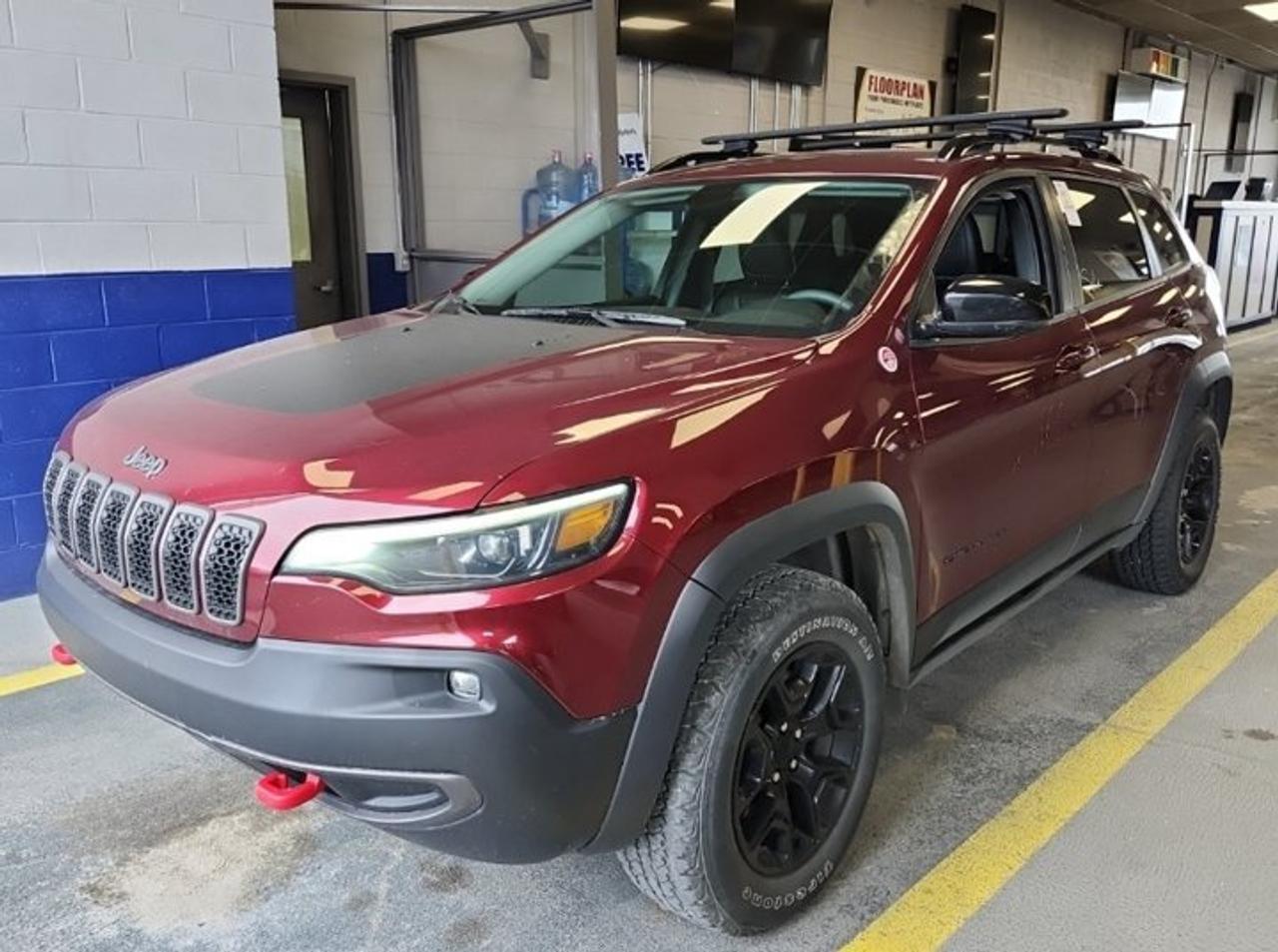 Used 2022 Jeep Cherokee Trailhawk 4X4 | V6 | Leather | Tow Pkg | Nav | Heated Wheel + Seats | Power Liftgate | and More ! for sale in Guelph, ON