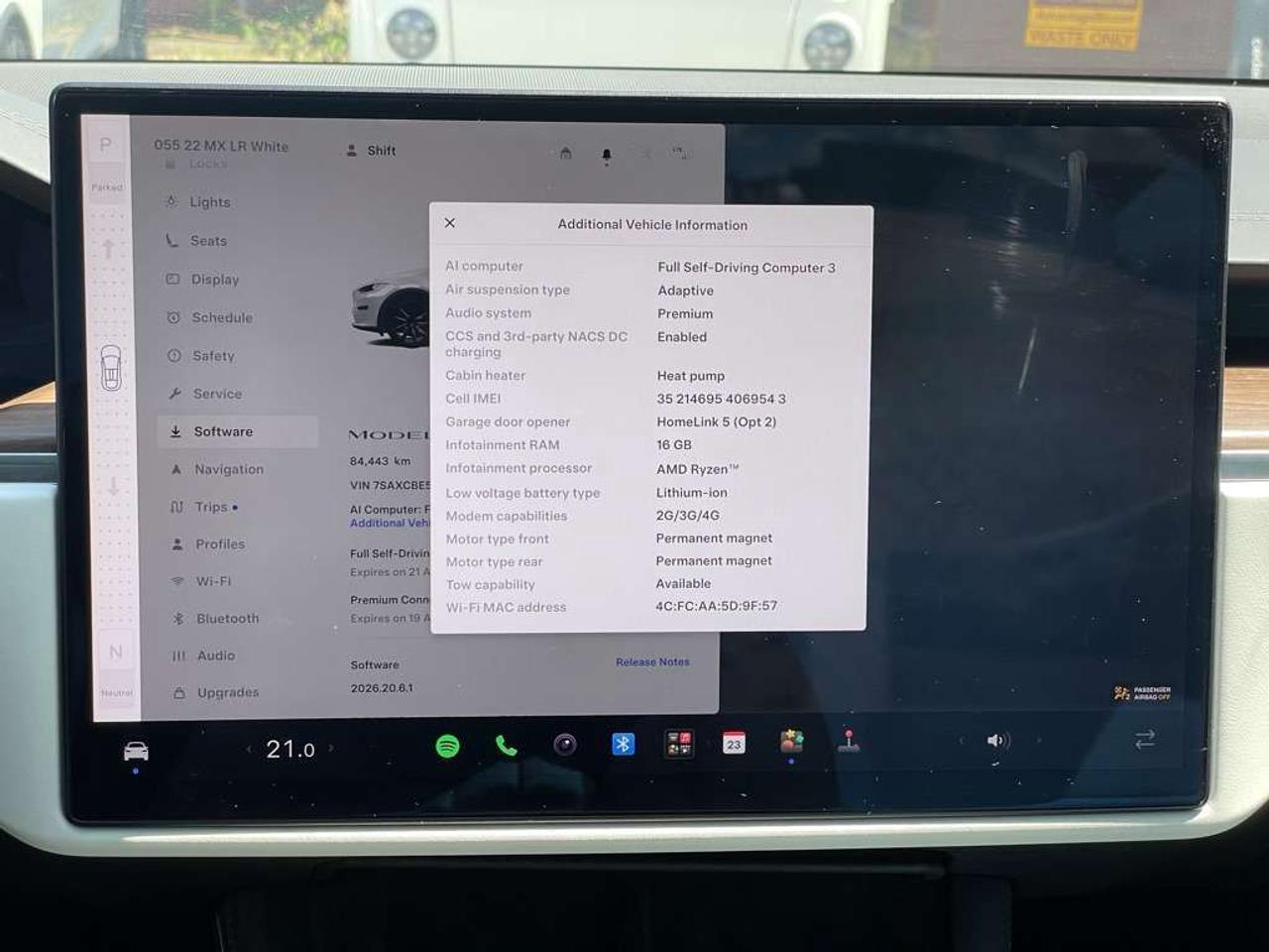 2022 Tesla Model X Long Range - 6 Seater! 1 Owner! Clean! Photo