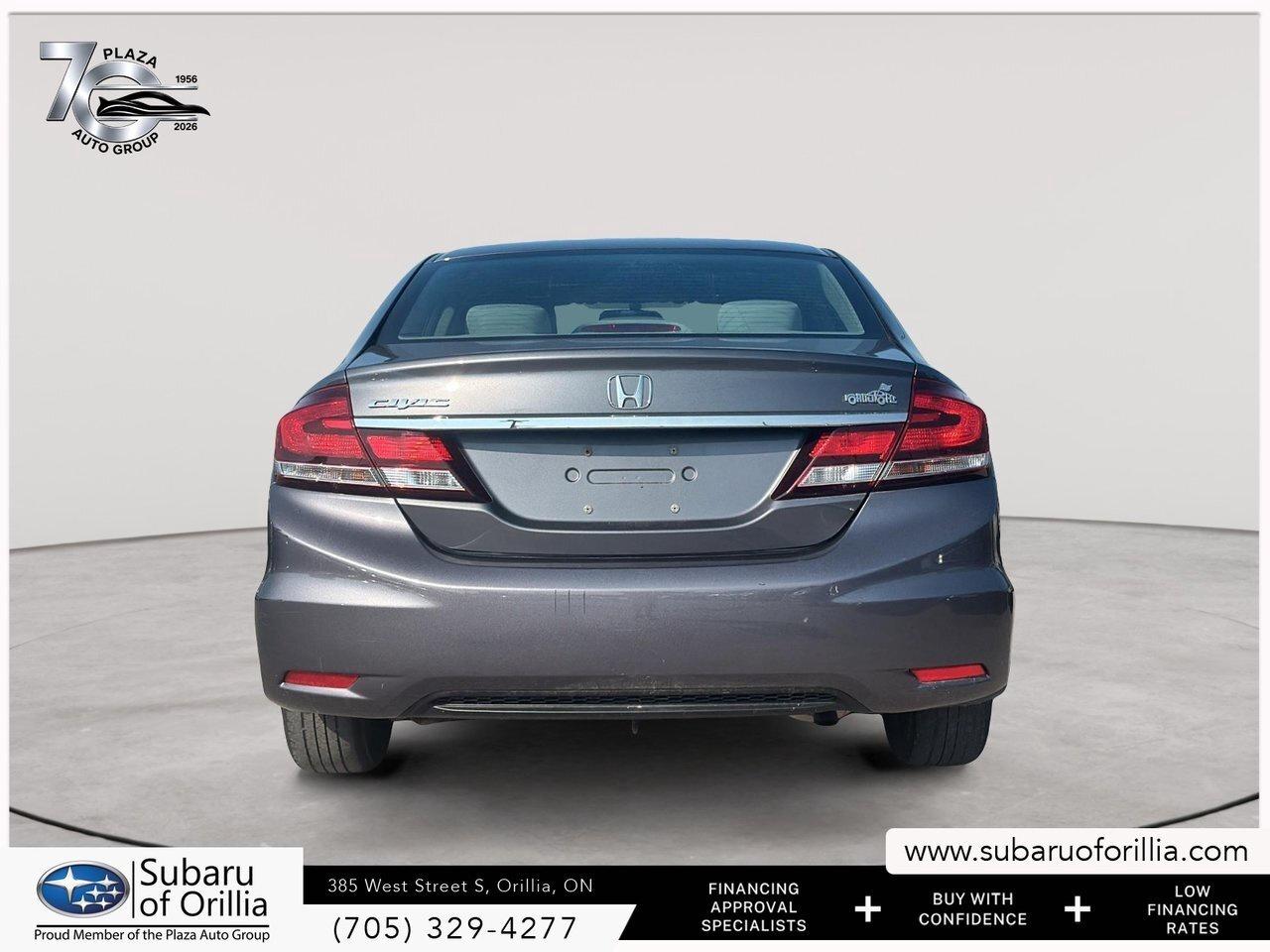 2014 Honda Civic Sedan LX   LOW KMS   CLEAN CARFAX   HEATED FRONT SEATS Photo