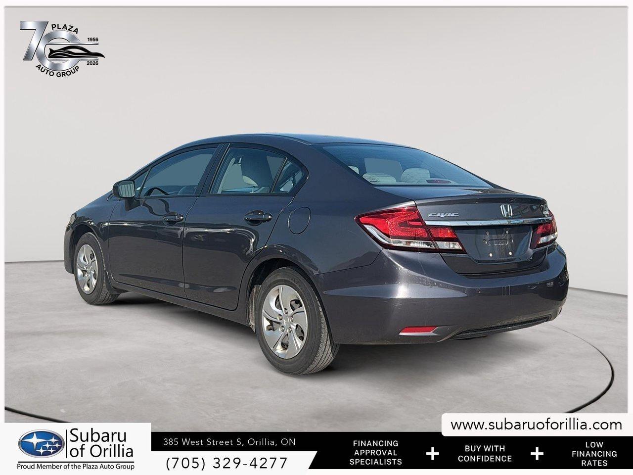2014 Honda Civic Sedan LX   LOW KMS   CLEAN CARFAX   HEATED FRONT SEATS Photo