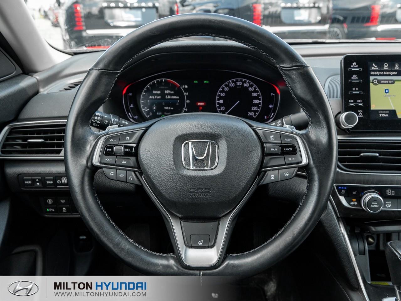 2019 Honda Accord Touring 1.5T (CVT) 4dr Sedan Photo
