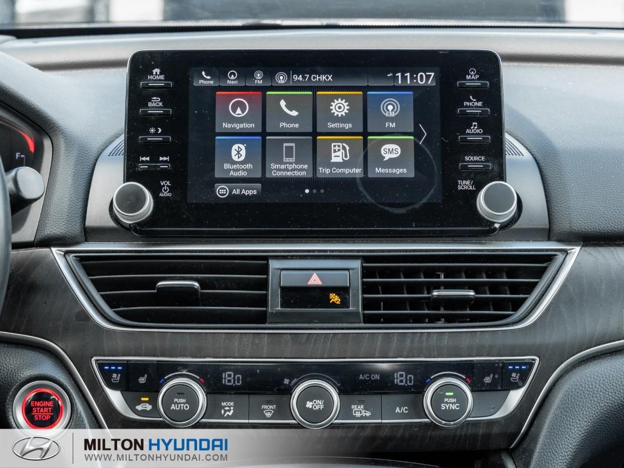 2019 Honda Accord Touring 1.5T (CVT) 4dr Sedan Photo