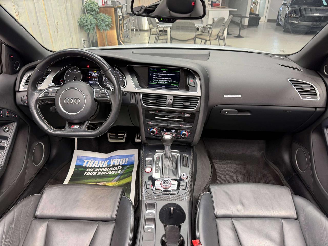 2015 Audi S5 TECHNIK 3.0T CONVERTIBLE B&O CARBON FIBER Photo