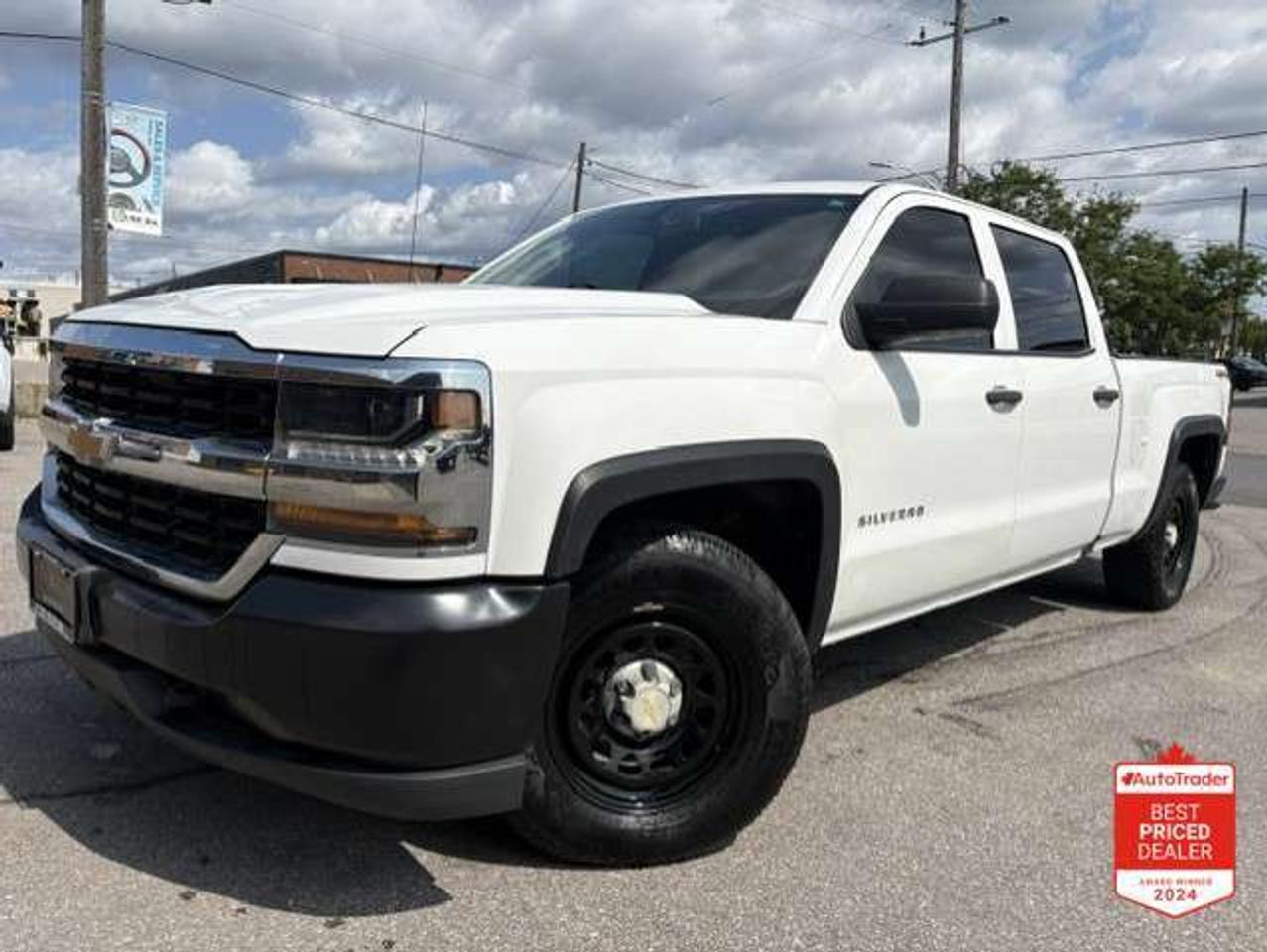 2017 Chevrolet 1500 4WD V8 5.3L-1 OWNER-ONLY 118KM-CREW CAB-CERTIFIED! Photo