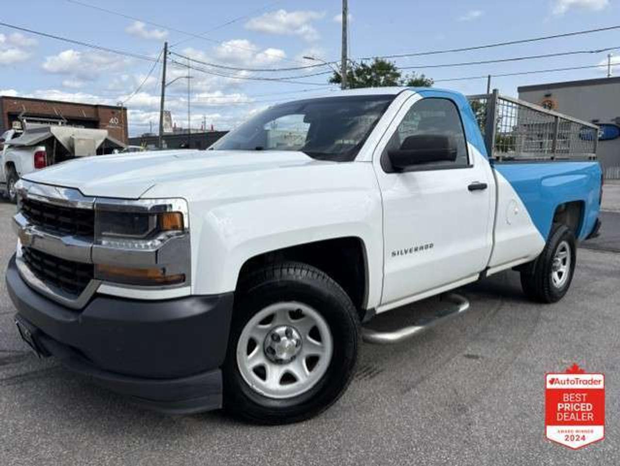 2018 Chevrolet 1500 **REG CAB LONG BOX-1 OWNER-CAMERA-CUSTOM RACKS** Photo0