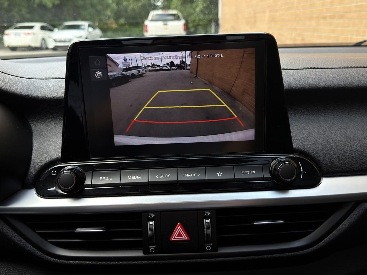 2023 Kia Forte EX Plus Pearl White Sunroof   Htd Steering   Lane Photo