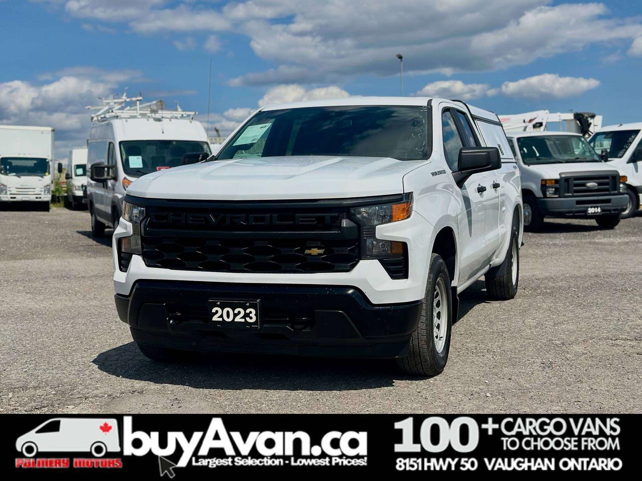 2023 Chevrolet 1500 Silverado 1500 Double Cab 4X4 Short Box + CAP Photo0