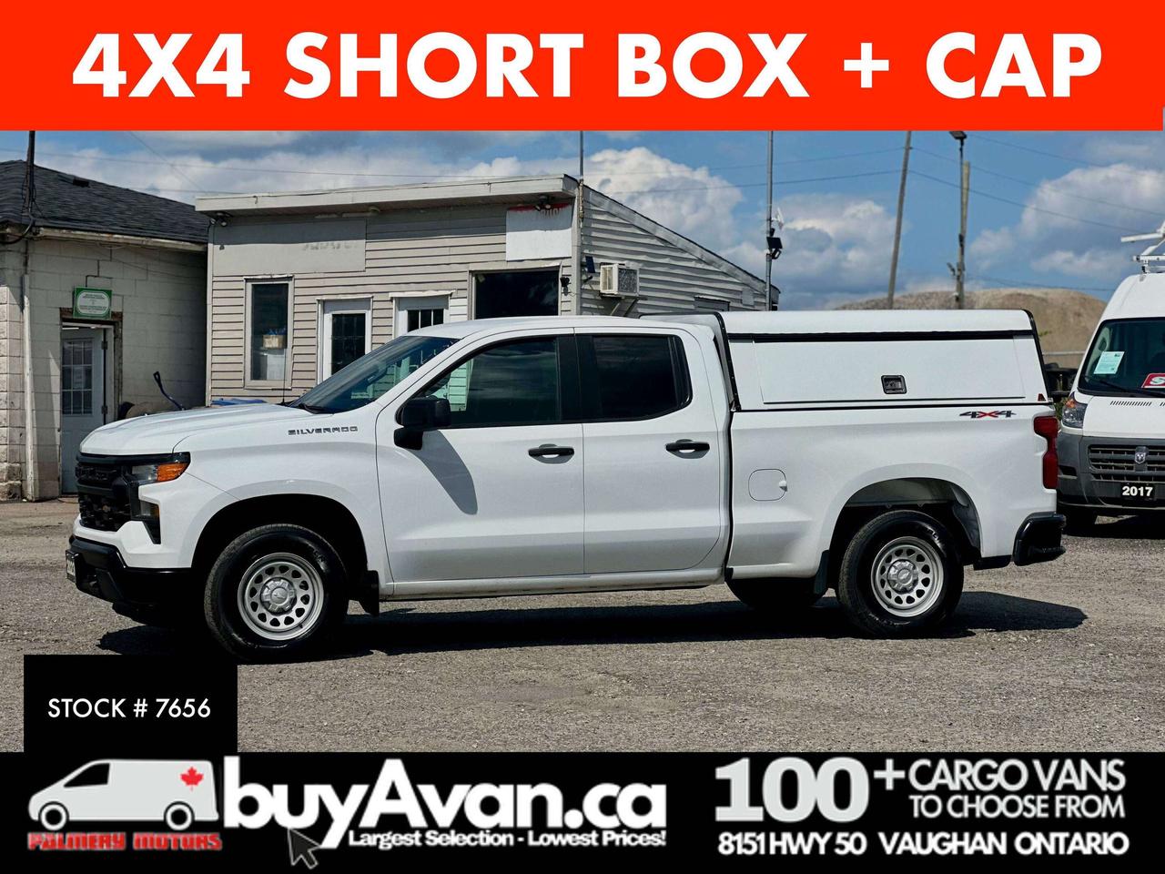 2023 Chevrolet 1500 Silverado 1500 Double Cab 4X4 Short Box + CAP Photo