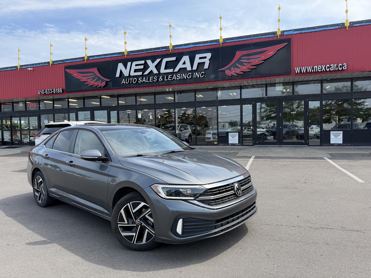 2023 Volkswagen Jetta HIGHLINE LEATHER PAN/ROOF NAV B/SPOT BACKUP CAMERA