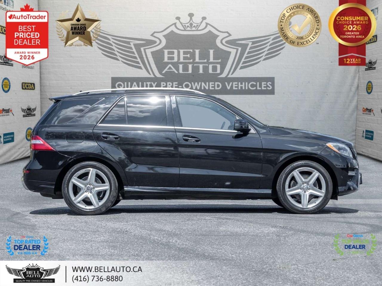 2013 Mercedes-Benz M-Class ML350 BlueTEC   AMG PKG   HARMAN   SRVC RCRDS   NOACCIDENT Photo