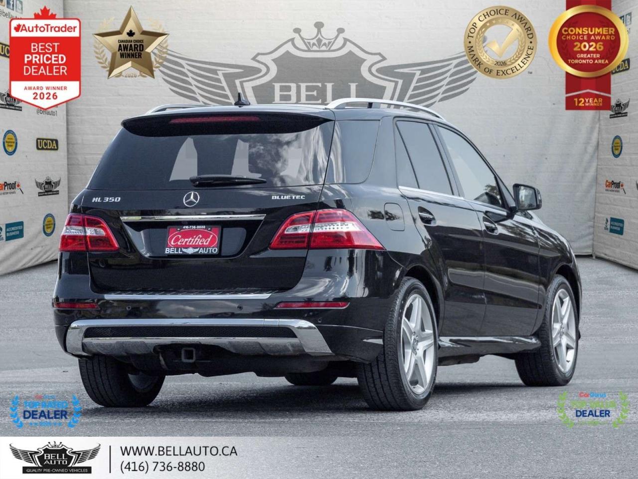 2013 Mercedes-Benz M-Class ML350 BlueTEC   AMG PKG   HARMAN   SRVC RCRDS   NOACCIDENT Photo