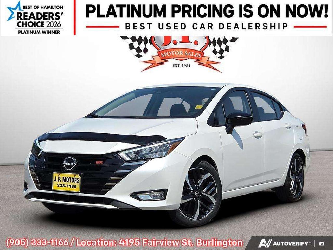 2023 Nissan Versa SR Apple CarPlay & Android Auto • Remote Start System • Built-In Wi-Fi Hotspot • Heated Front Seats • Lane Assist • Rear Photo0