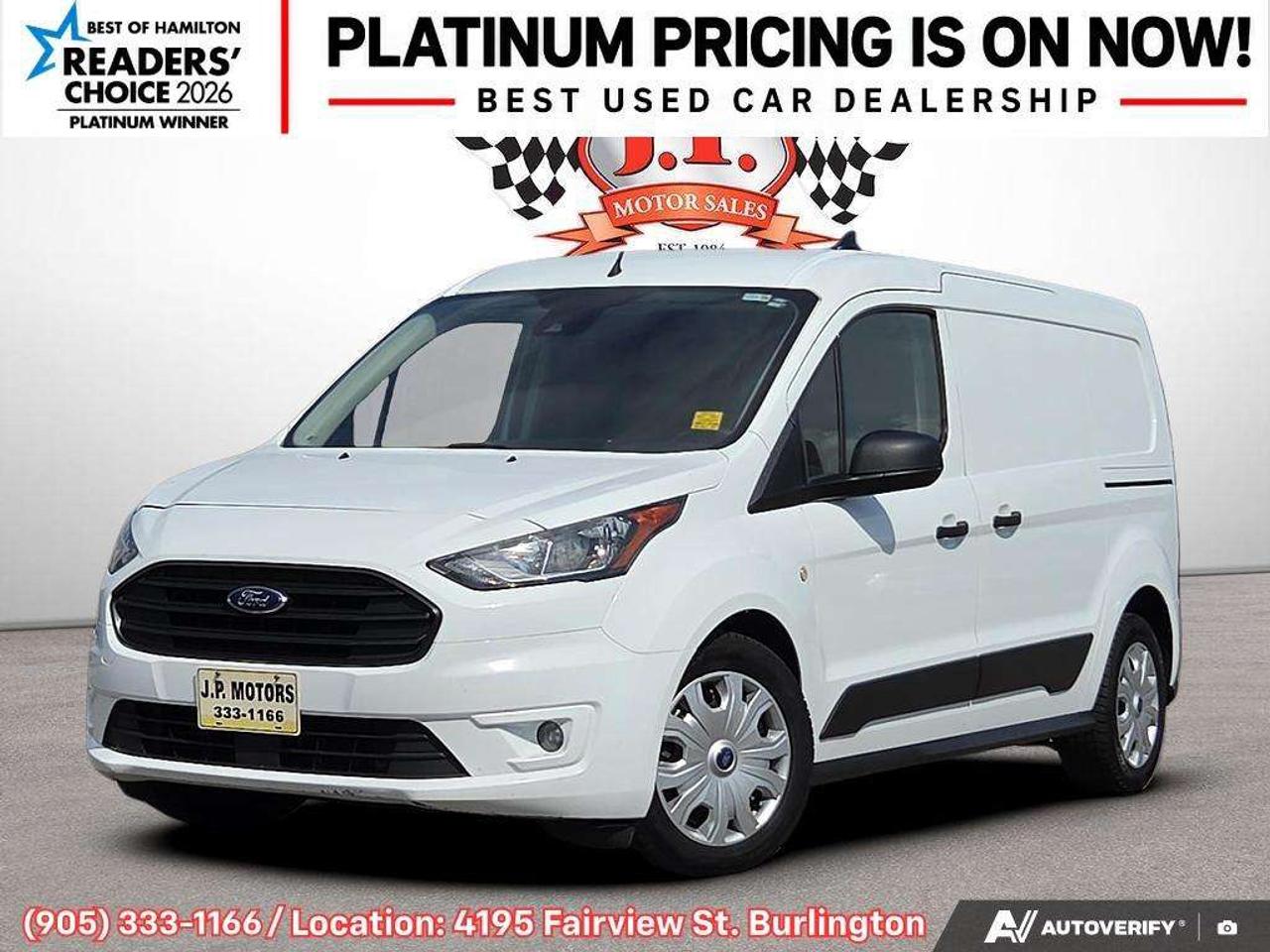 2020 Ford Transit Connect XLT Apple CarPlay & Android Auto • Built-In Wi-Fi Hotspot • Lane Assist • SiriusXM® Satellite Radio • Brake Assist Photo0