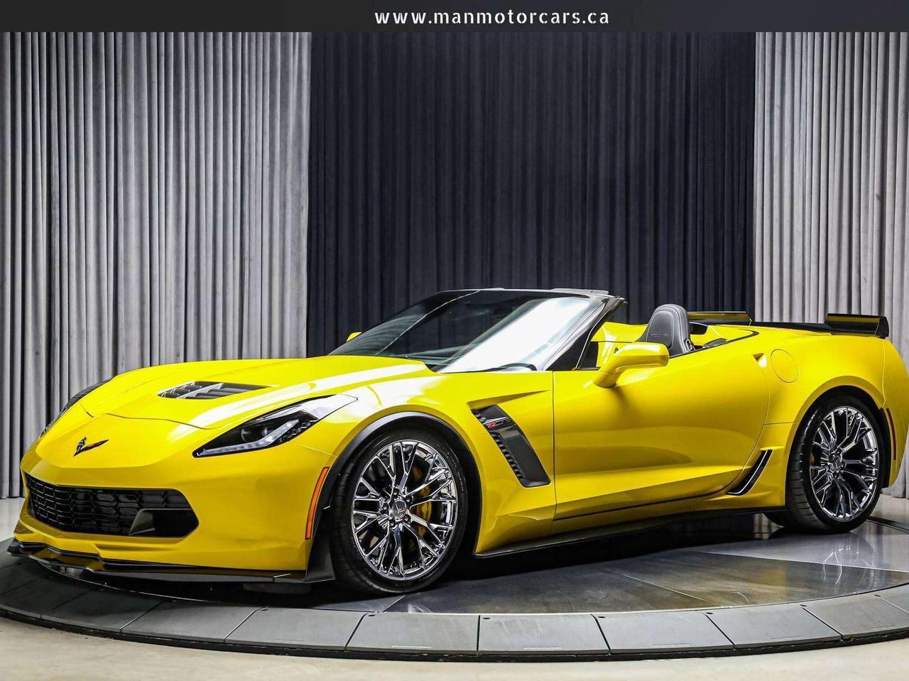 2015 Chevrolet Corvette Z06 3LZ CONVERTIBLE 650HP NOACCIDENT LOWKM CHROME Photo