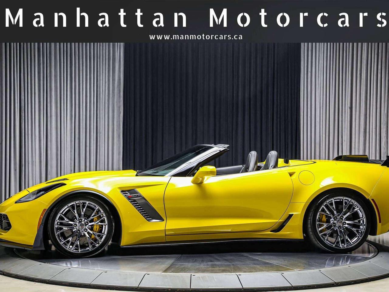 2015 Chevrolet Corvette Z06 3LZ CONVERTIBLE 650HP NOACCIDENT LOWKM CHROME Photo