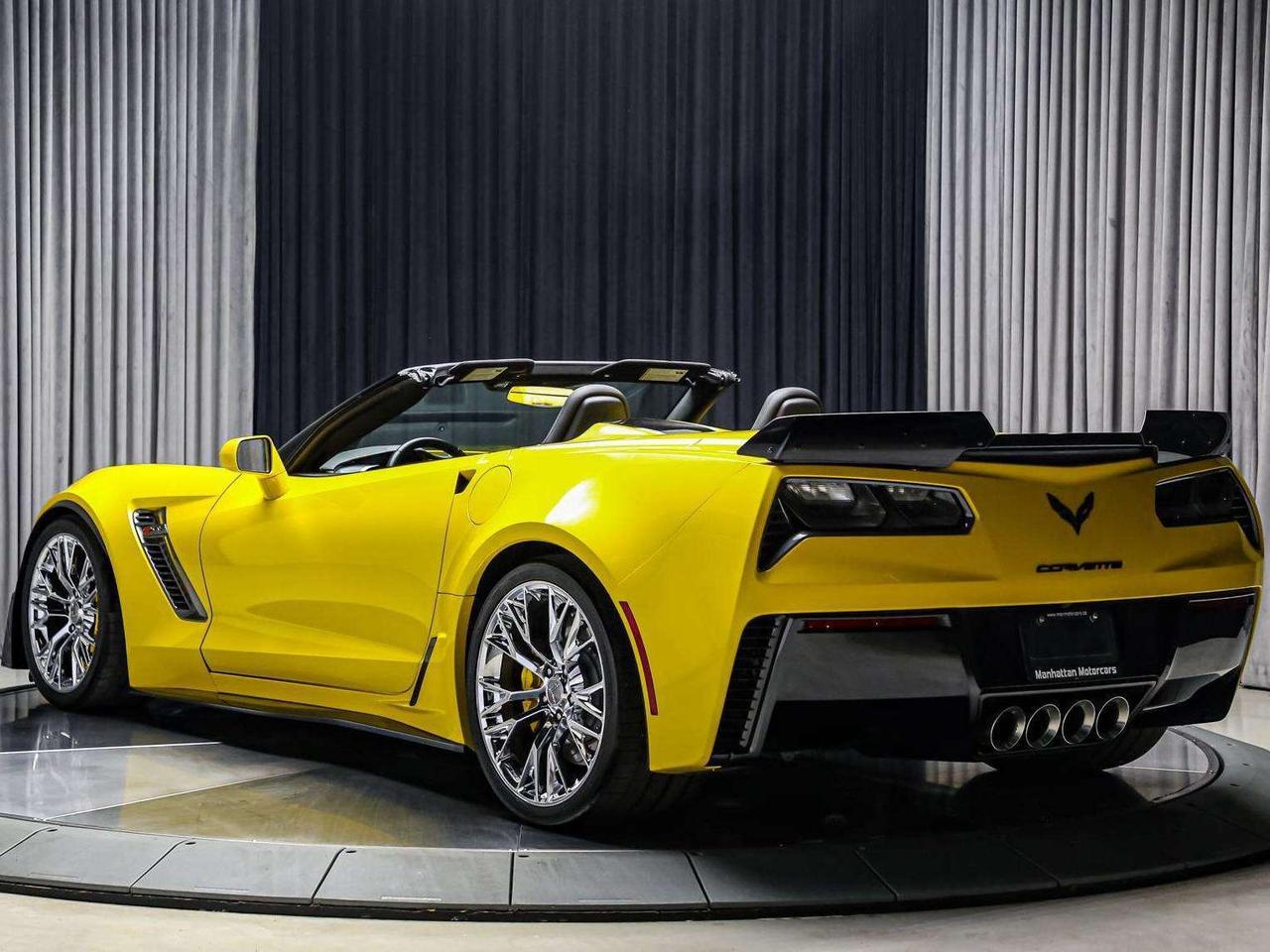 2015 Chevrolet Corvette Z06 3LZ CONVERTIBLE 650HP NOACCIDENT LOWKM CHROME Photo