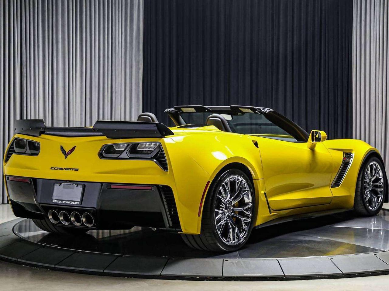 2015 Chevrolet Corvette Z06 3LZ CONVERTIBLE 650HP NOACCIDENT LOWKM CHROME Photo