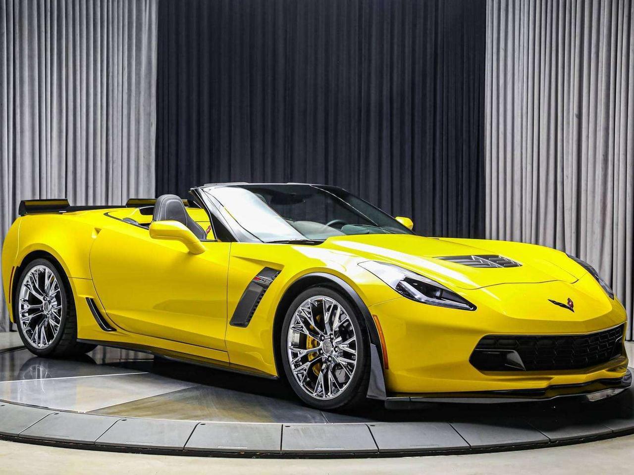 2015 Chevrolet Corvette Z06 3LZ CONVERTIBLE 650HP NOACCIDENT LOWKM CHROME Photo