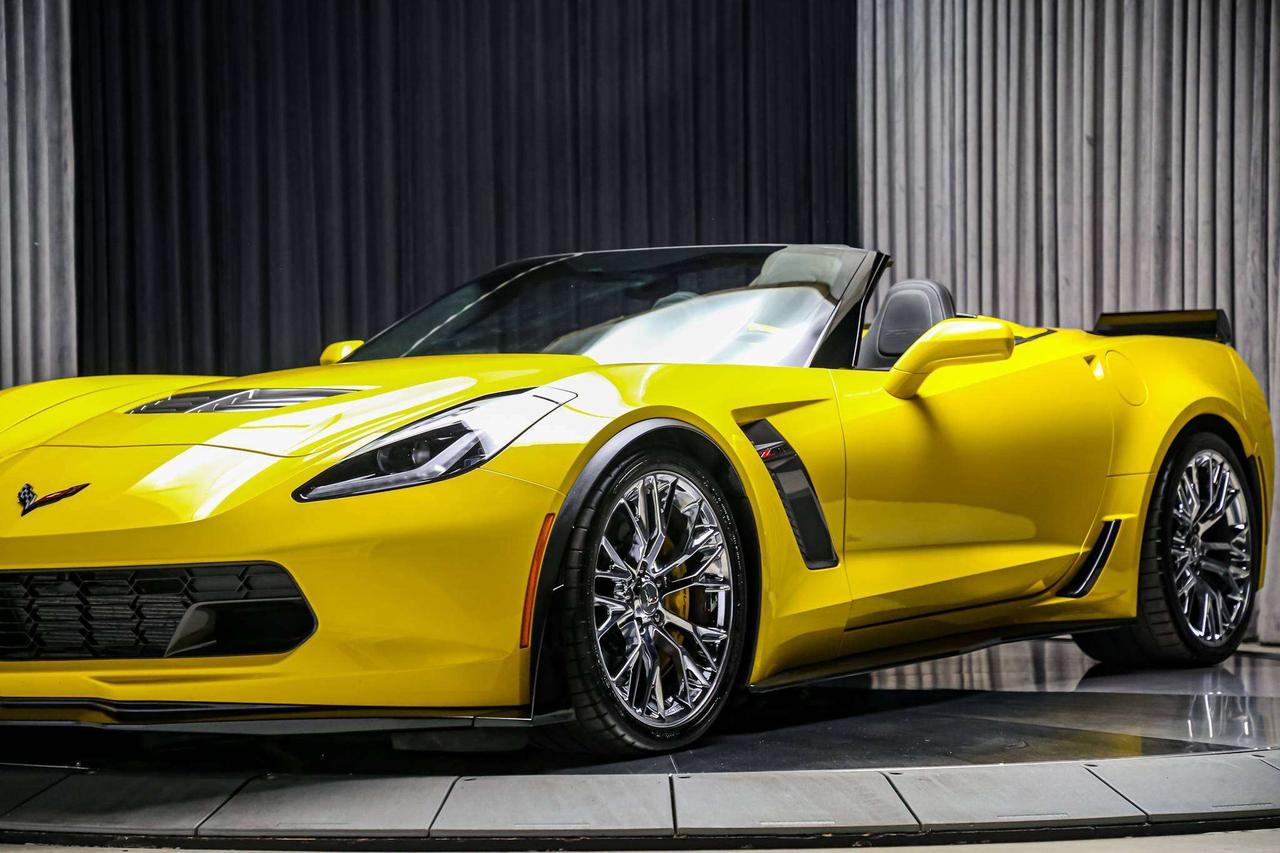 2015 Chevrolet Corvette Z06 3LZ CONVERTIBLE 650HP NOACCIDENT LOWKM CHROME Photo