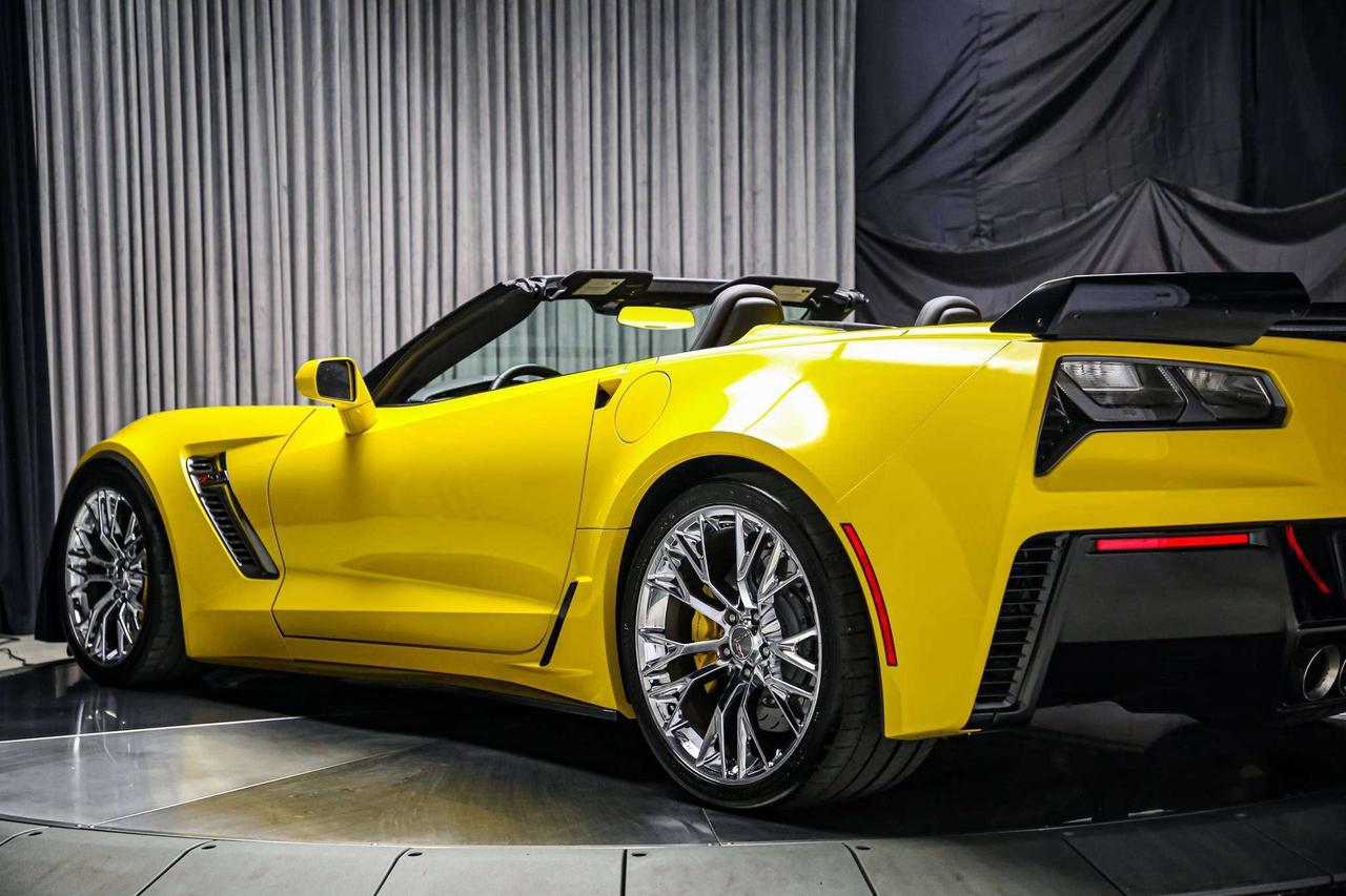 2015 Chevrolet Corvette Z06 3LZ CONVERTIBLE 650HP NOACCIDENT LOWKM CHROME Photo