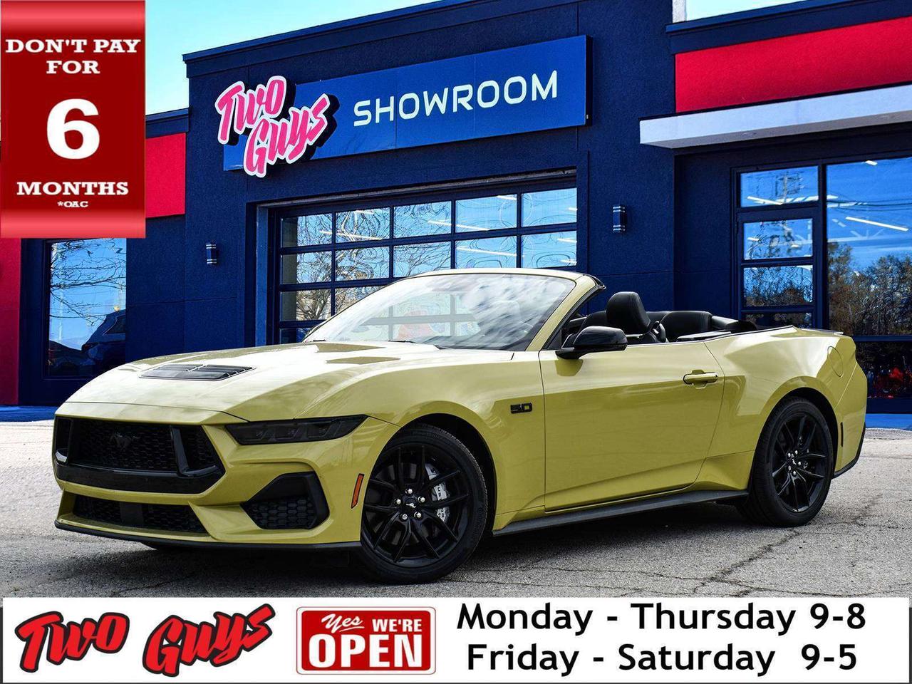 2025 Ford Mustang GT Premium SoftTop   Auto 5.0L   Nite Pony   401A Photo0