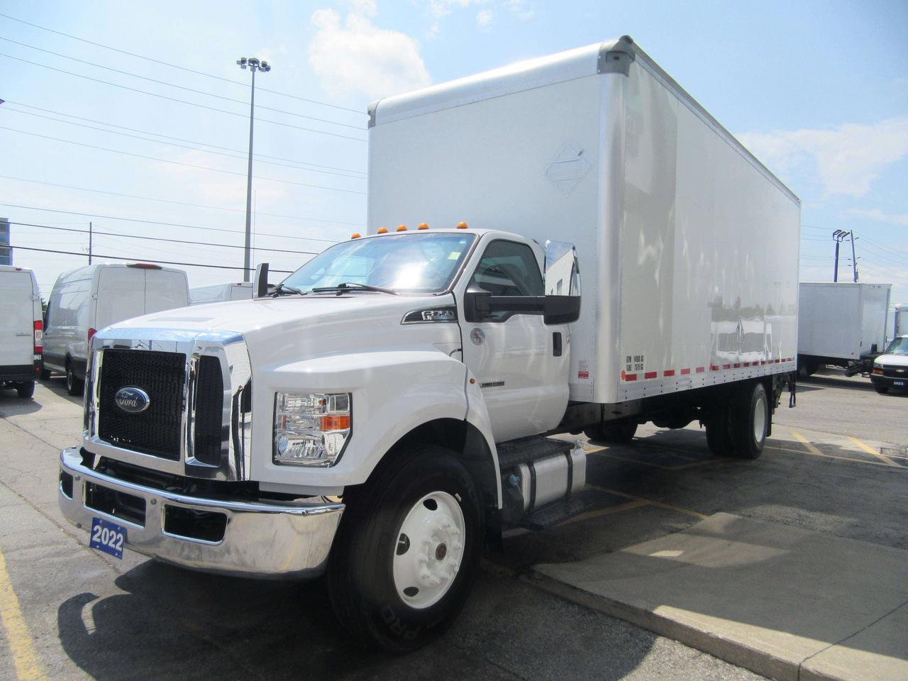2022 Ford F-750 Super Duty DIESEL 24FT HIGH & WIDE ALUMINUM BOX POWER LIFT Photo