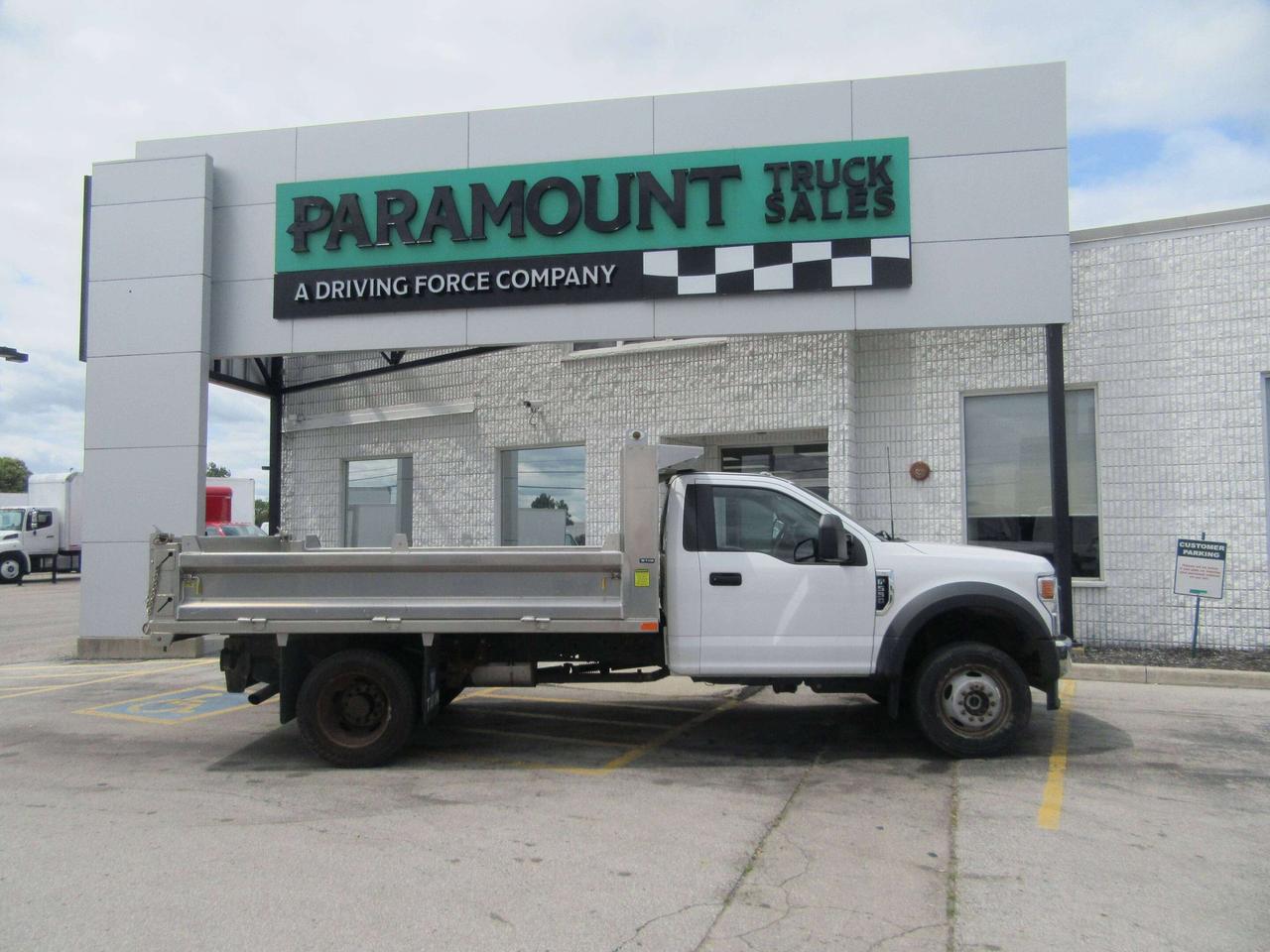 2021 Ford F-550 GAS 4X4 12FT ALUMINUM DUMP BOX Photo