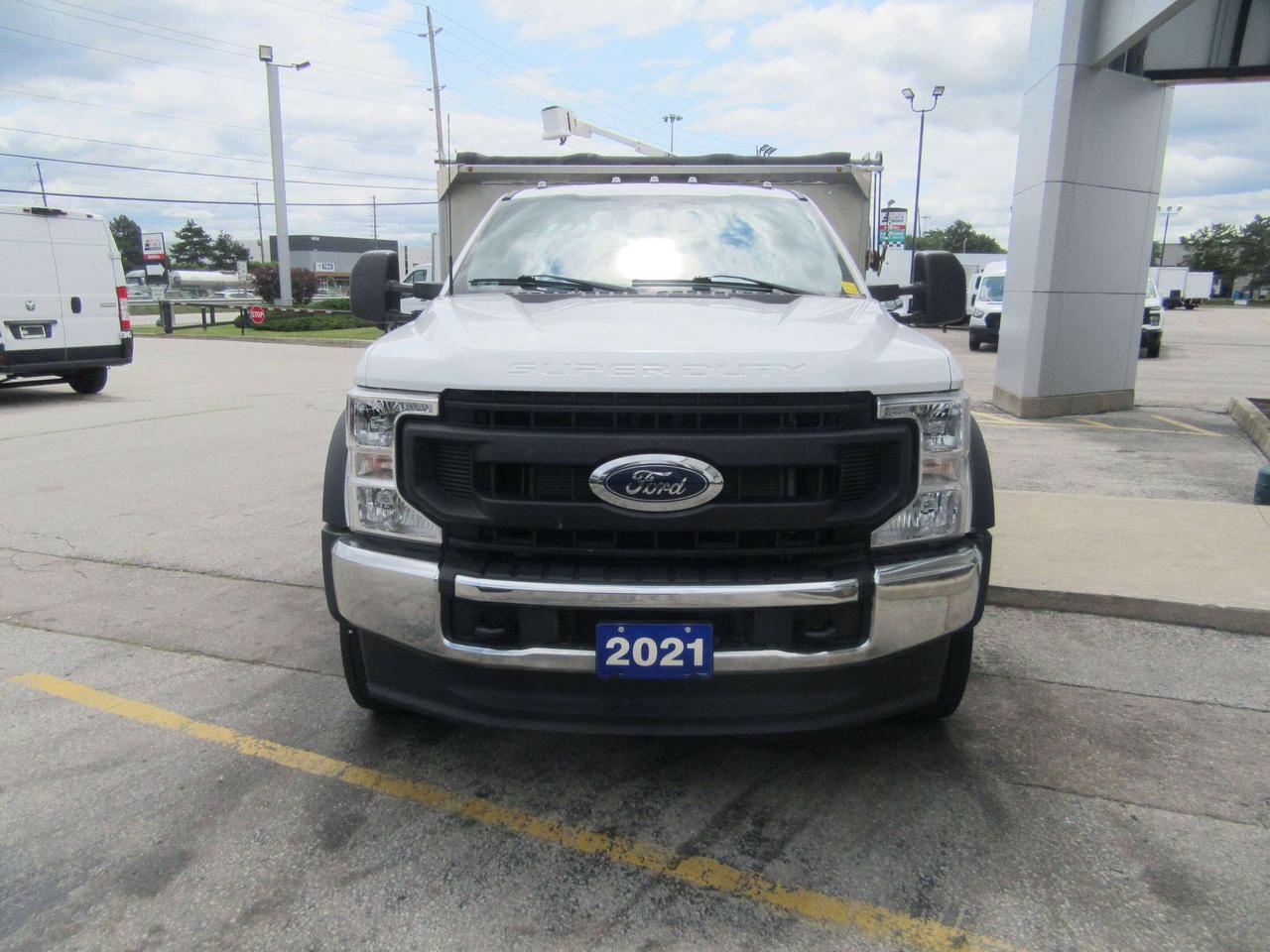 2021 Ford F-550 GAS 4X4 12FT ALUMINUM DUMP BOX Photo