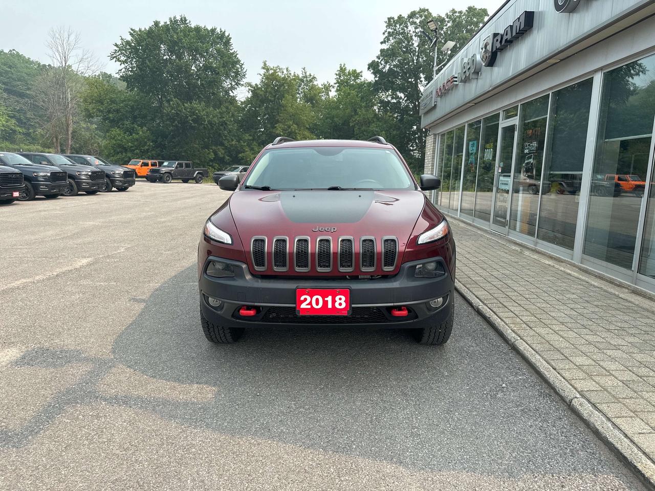 2018 Jeep Cherokee Trailhawk Leather Plus Photo5