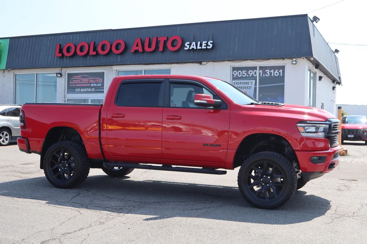 2020 RAM 1500 Sport Crew Cab 4WD   No Accident   Lifted   Moonro Photo0