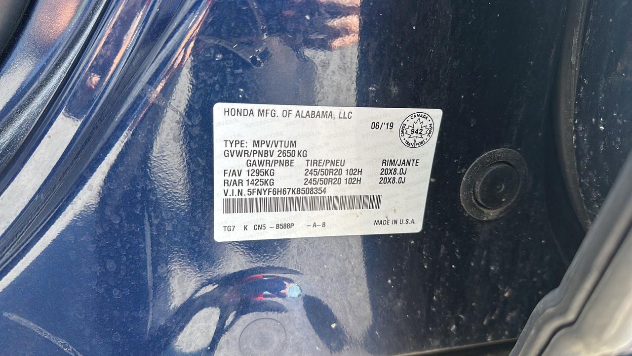 2019 Honda Pilot 7 PASSENGER Photo