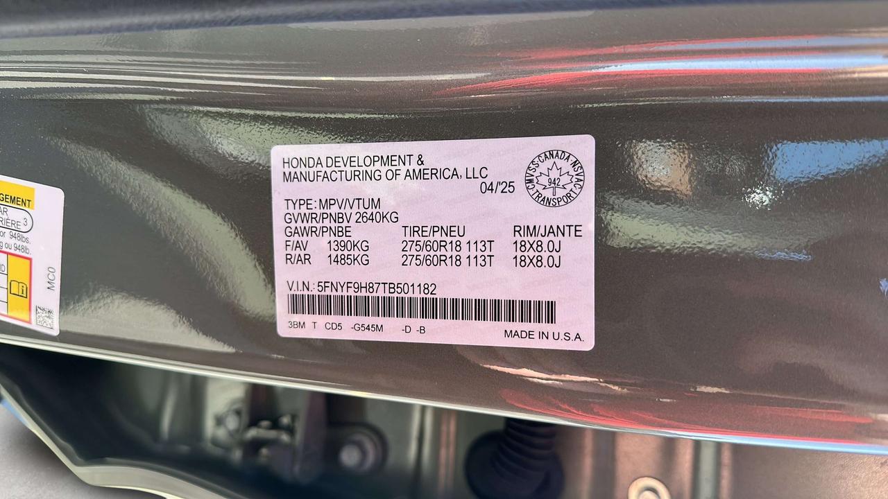 2026 Honda Passport TrailSport Touring Photo