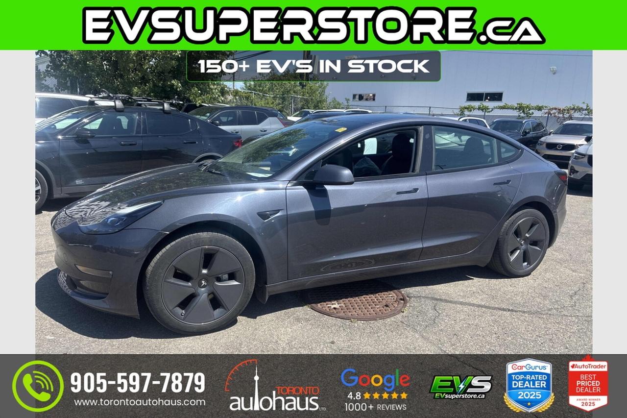 2023 Tesla Model 3 LR AWD 150+ EV's at EVSUPERSTORE.ca Photo