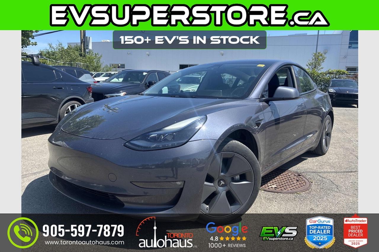 2023 Tesla Model 3 LR AWD 150+ EV's at EVSUPERSTORE.ca Photo