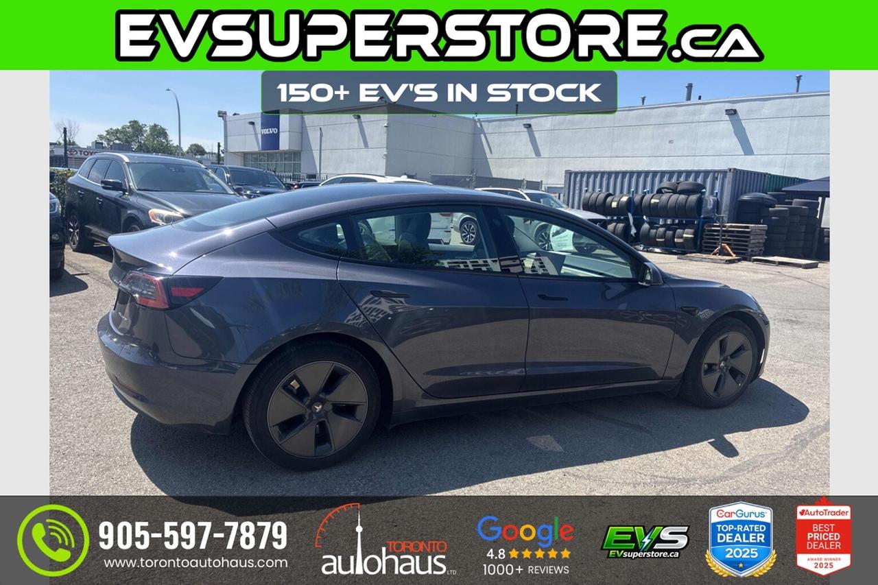 2023 Tesla Model 3 LR AWD 150+ EV's at EVSUPERSTORE.ca Photo