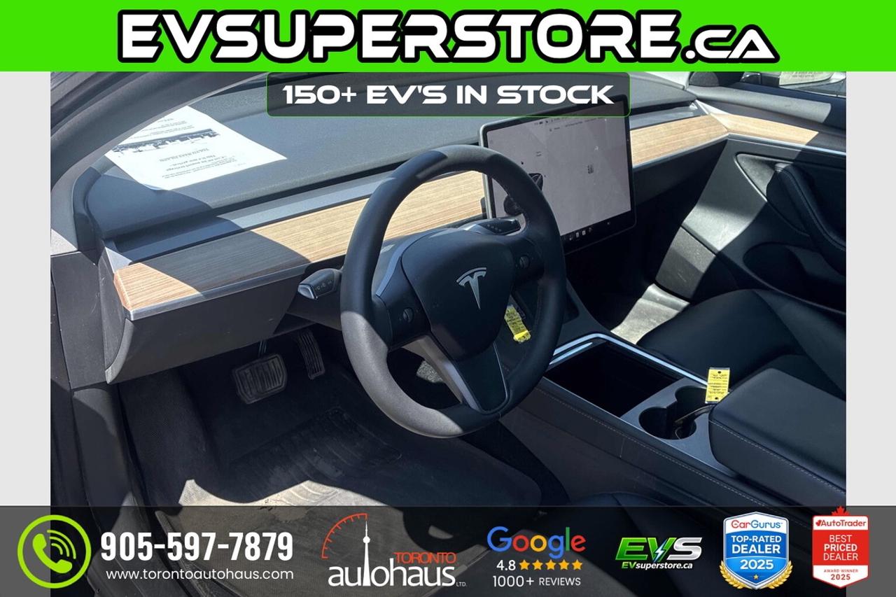 2023 Tesla Model 3 LR AWD 150+ EV's at EVSUPERSTORE.ca Photo