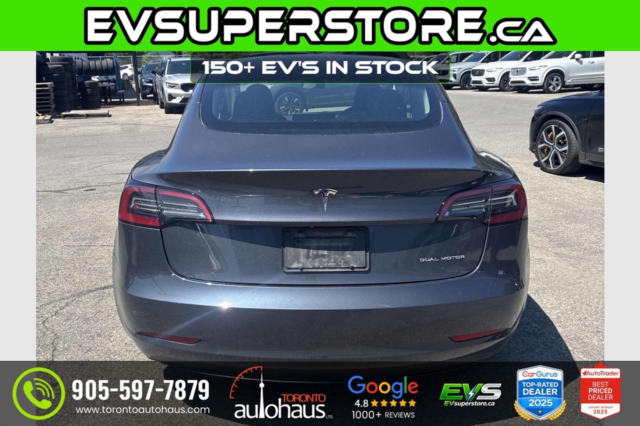 2023 Tesla Model 3 LR AWD 150+ EV's at EVSUPERSTORE.ca Photo