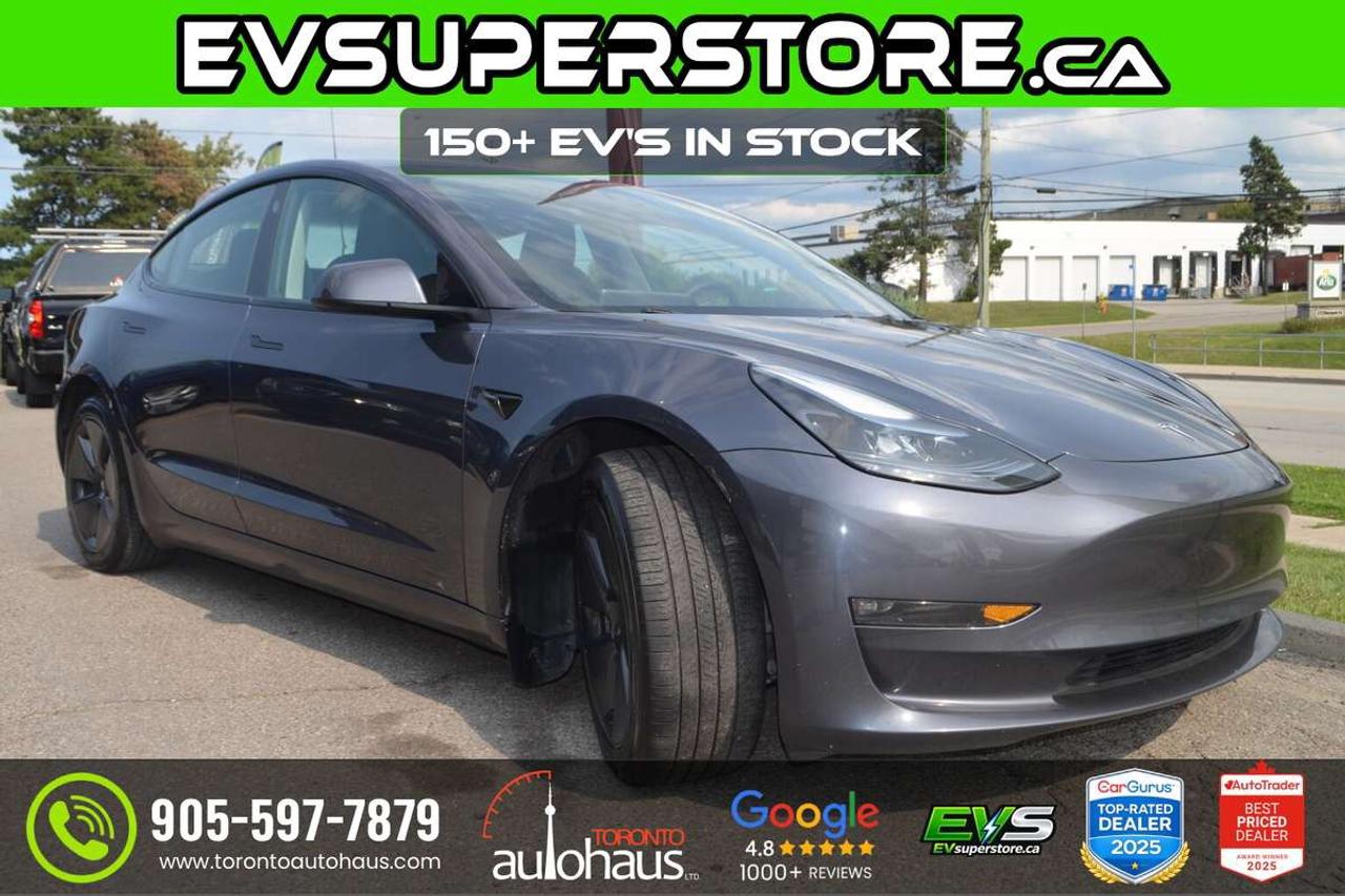 2023 Tesla Model 3 LR AWD 150+ EV's at EVSUPERSTORE.ca Photo