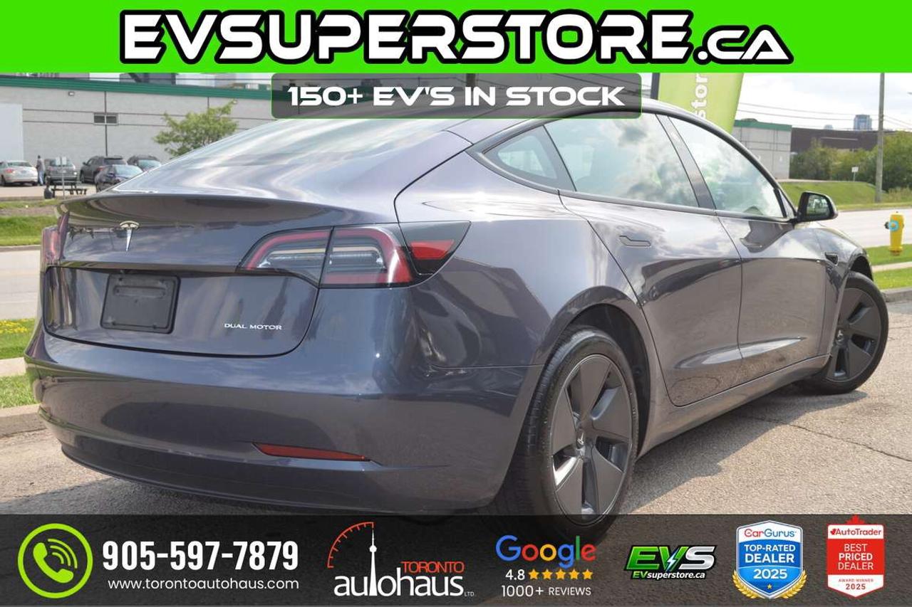 2023 Tesla Model 3 LR AWD 150+ EV's at EVSUPERSTORE.ca Photo