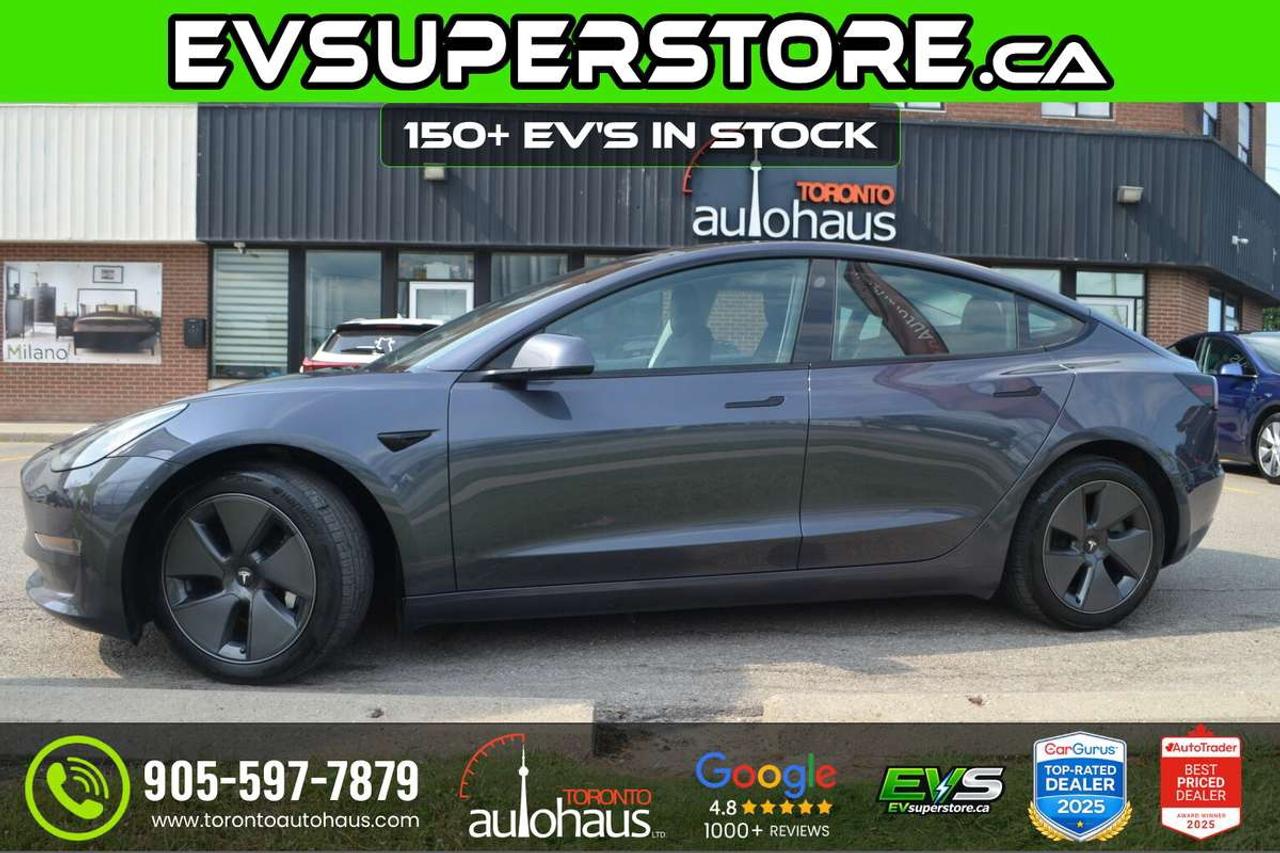 2023 Tesla Model 3 LR AWD 150+ EV's at EVSUPERSTORE.ca Photo