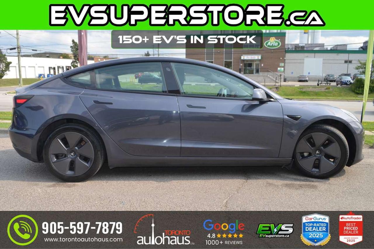 2023 Tesla Model 3 LR AWD 150+ EV's at EVSUPERSTORE.ca Photo