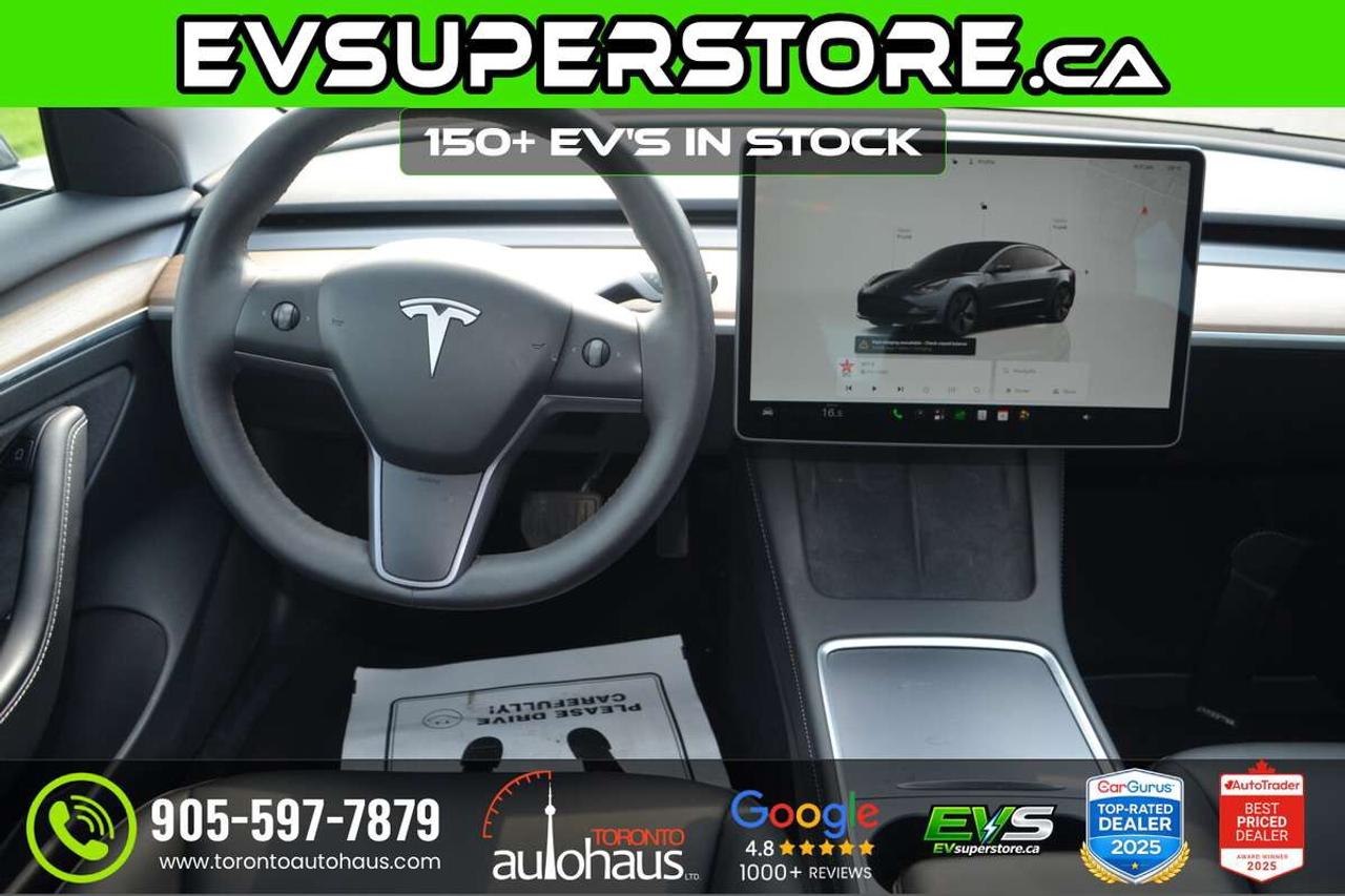 2023 Tesla Model 3 LR AWD 150+ EV's at EVSUPERSTORE.ca Photo