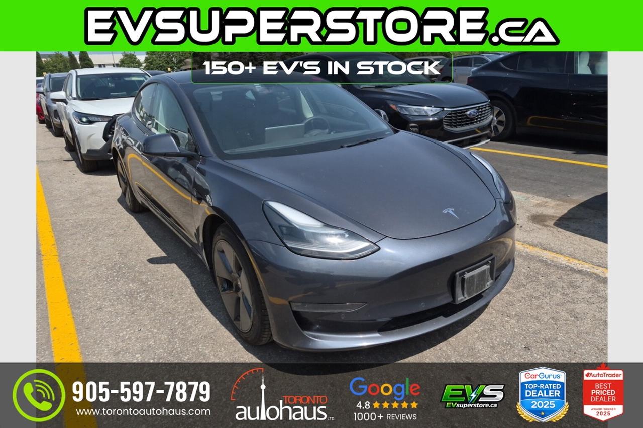 2022 Tesla Model 3 LR AWD 150+ EV's at EVSUPERSTORE.ca Photo