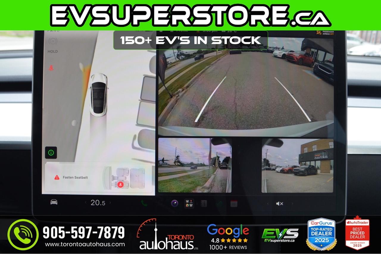 2022 Tesla Model 3 LR AWD White Interior I EVSUPERSTORE.CA Photo