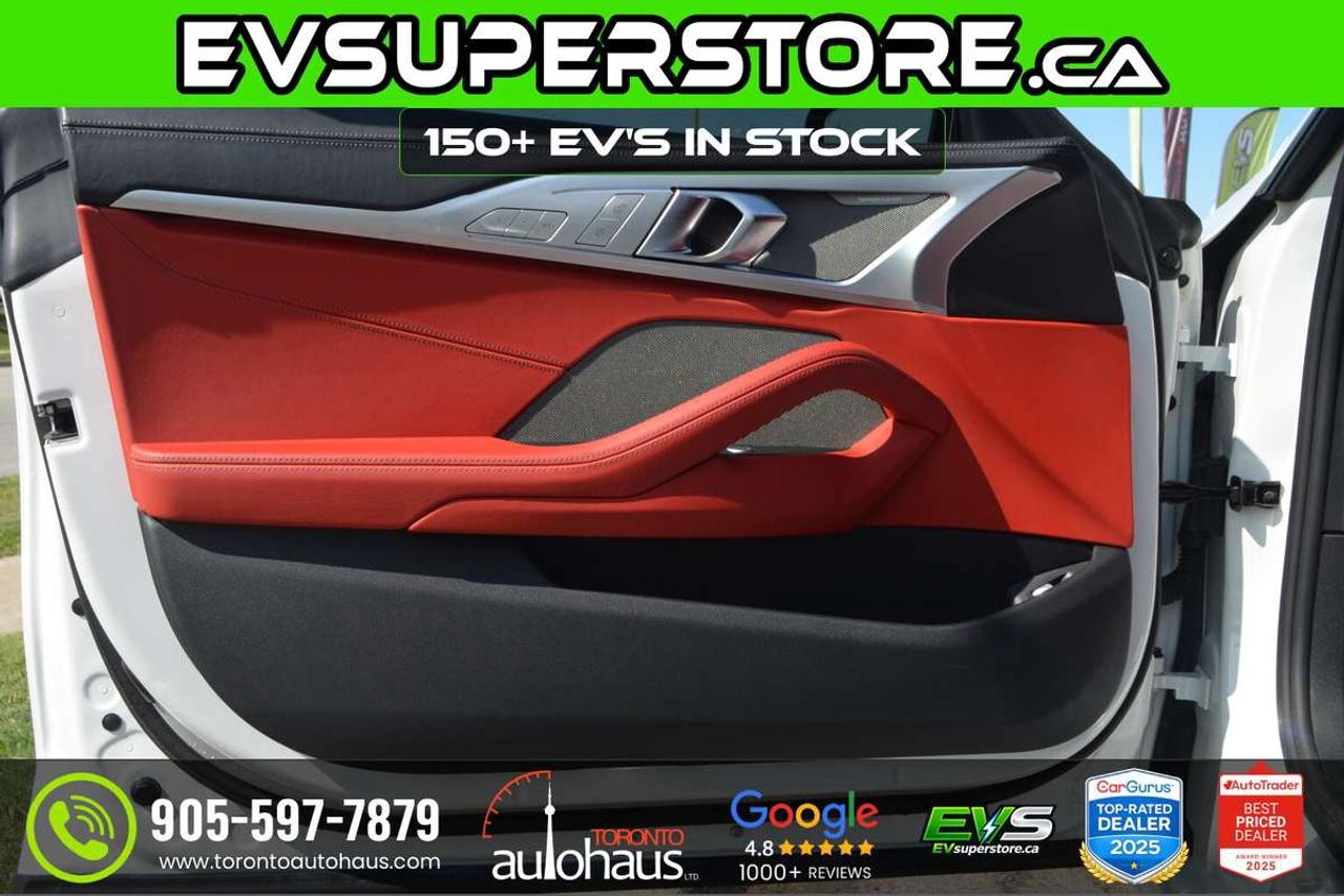2020 BMW 8 Series CARBON ROOF I No Accidents I Red Interior Photo