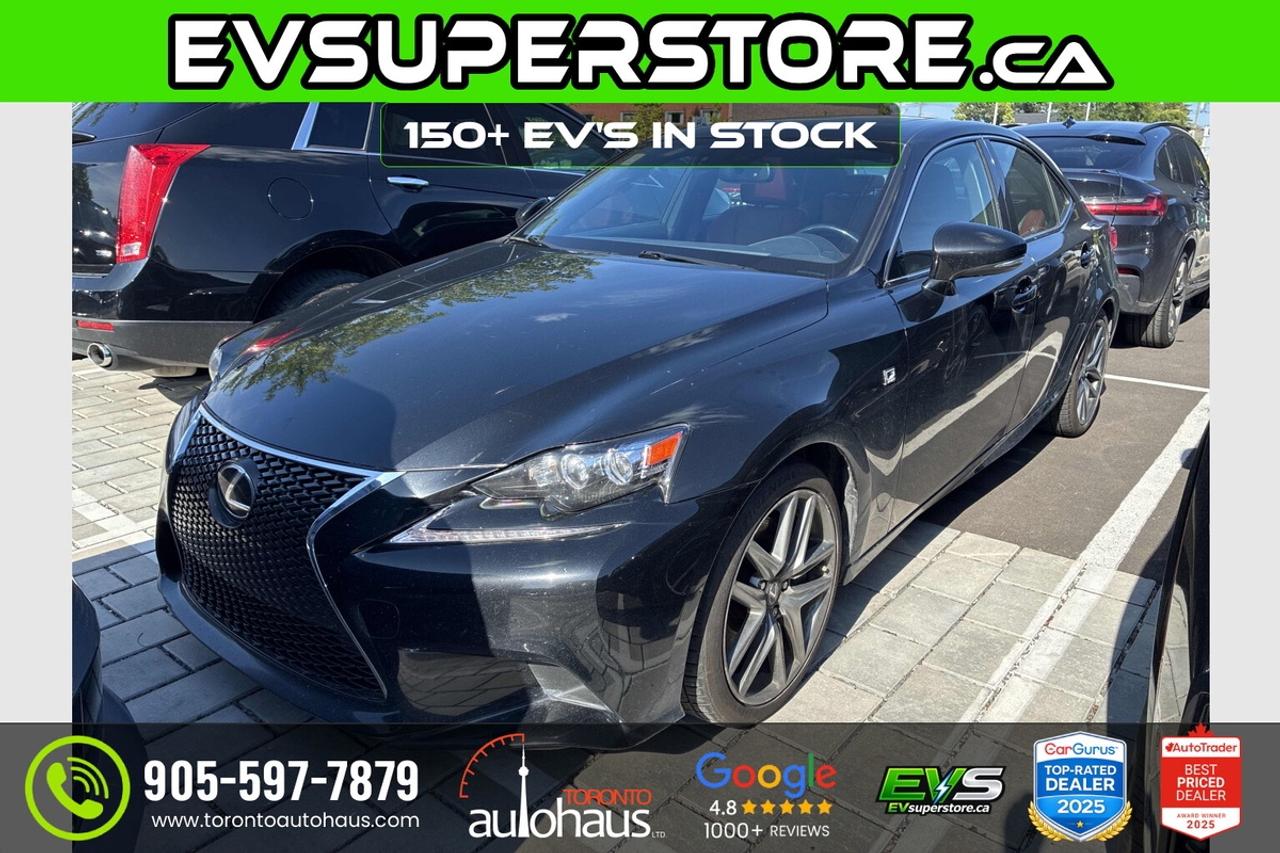 2016 Lexus IS 350/F-SPORT 2/RED INTERIOR Photo