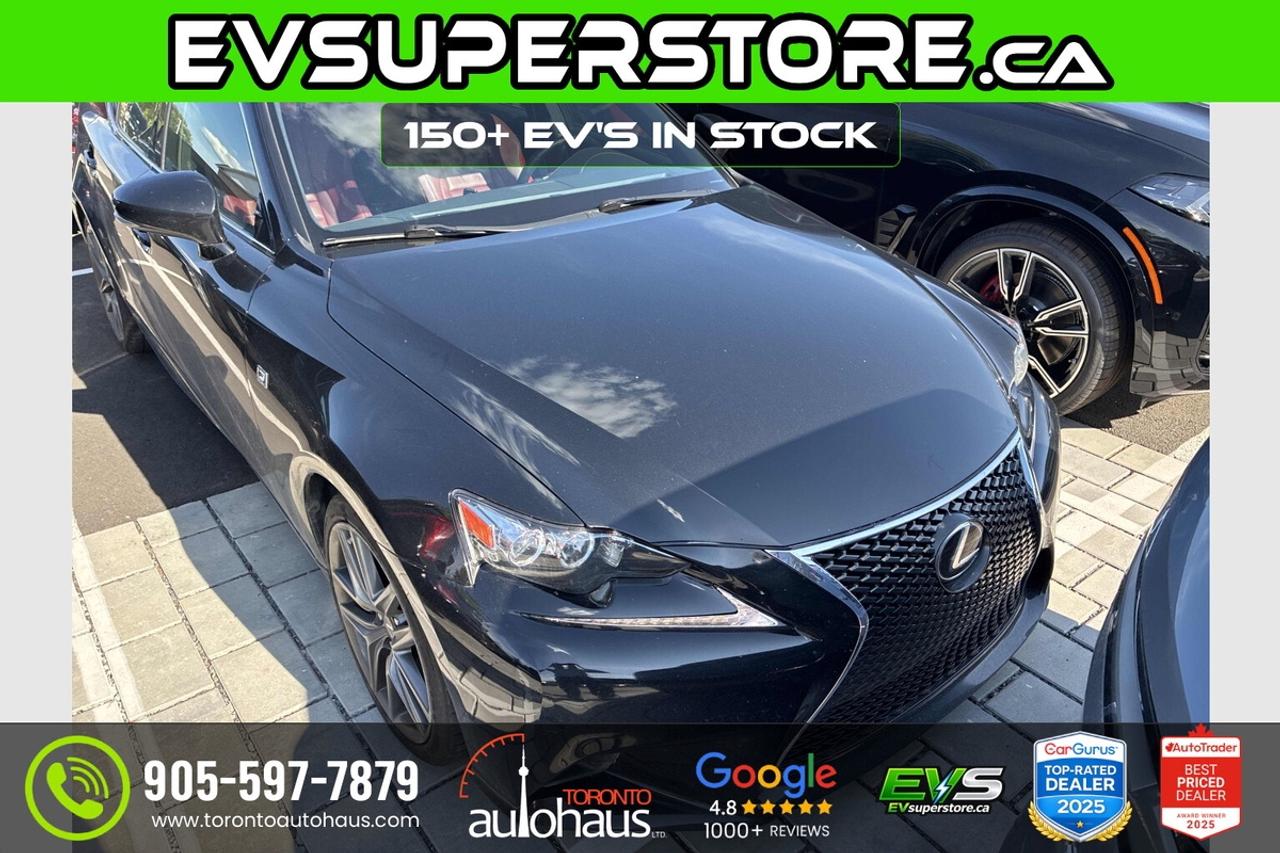 2016 Lexus IS 350/F-SPORT 2/RED INTERIOR Photo