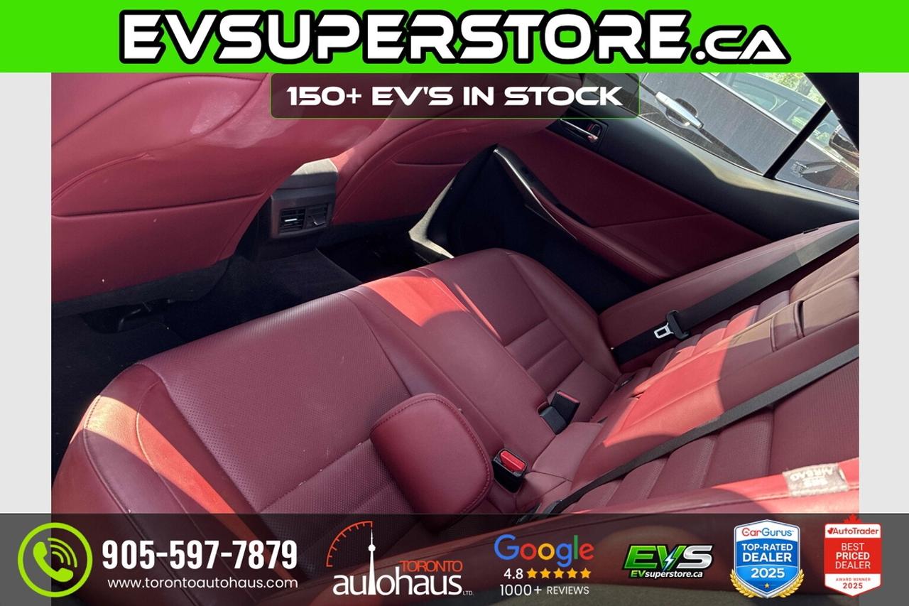 2016 Lexus IS 350/F-SPORT 2/RED INTERIOR Photo